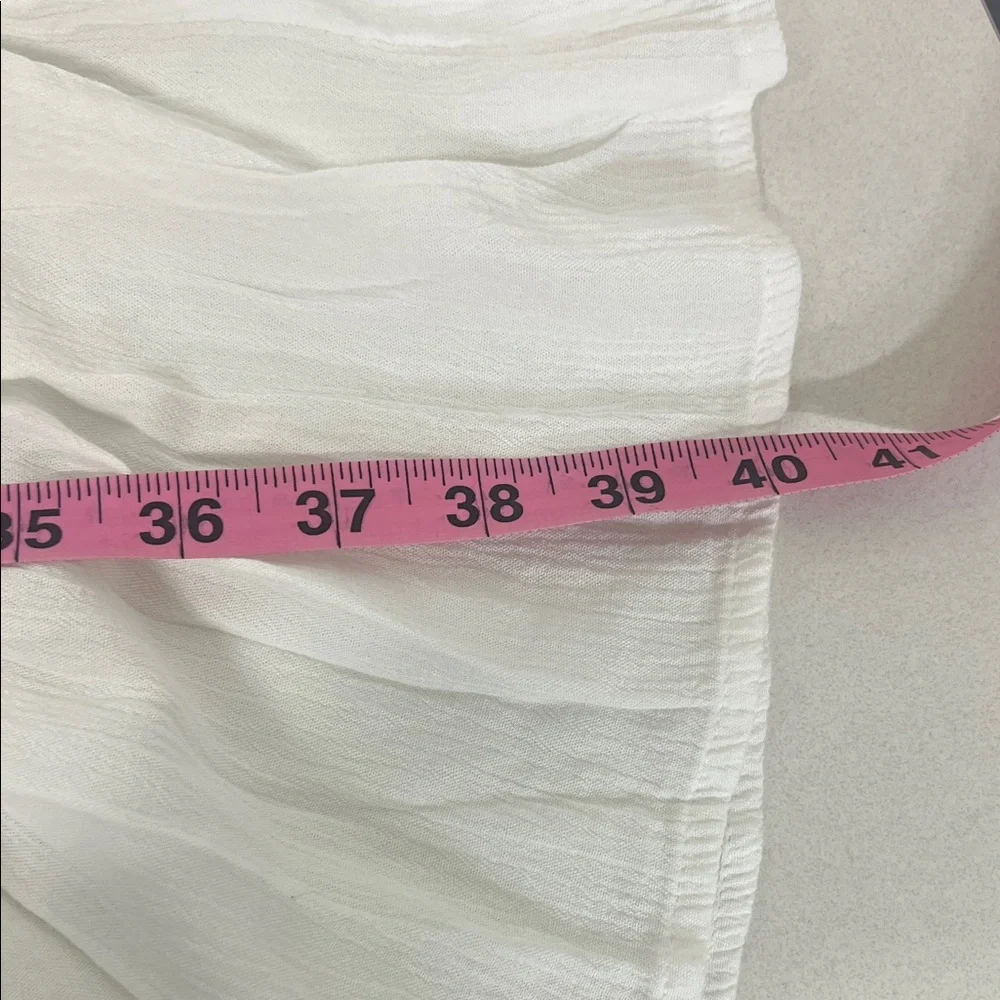 Z Supply Jazmin Maxi Dress, White, Strappy, Tierd, Lined, Small, Smocked Bodice - Picture 10 of 10